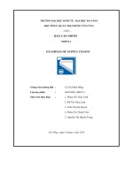 tiểu luận examples of supply chains gateway và apple two different journeys into retailing