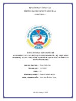Chuyên đề thực tập: Giải pháp nâng cao hiệu quả kinh doanh của bộ phận kinh doanh sự kiện và hội nghị tại khách sạn Intercontinental HaNoi Westlake