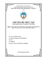 Chuyên đề thực tập: Trách nhiệm tài chính trong thực hiện trách nhiệm mở rộng của nhà sản xuất sản phẩm điện, điện tử