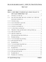 Chuyên đề thực tập: Giải pháp nâng cao hiệu quả hoạt động marketing – mix của khách sạn Angel Palace