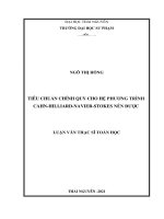 tiêu chuẩn chính quy cho hệ phương trình cahn hilliard navier stokes nén được