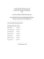 đề tài giải pháp xử lý giảm bụi nhiệt độ trong phân xưởng dệt may áp dụng sản xuất sạch hơn với doanh nghiệp dệt may