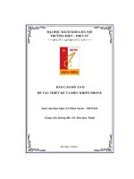 báo cáo đồ án ii đề tài thiết kế và điều khiển drone