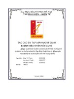 đề tài quantised scaled consensus of linear multiagent systems on faulty networks sự đồng thuận theo tỷ lệ lượng tử hóa của hệ đa tác tử tuyến tính trên mạng bị lỗi