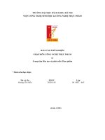 Báo Cáo Thí Nghiệm Nhập Môn Công Nghệ Thực Phẩm Tại Trung Tâm Đào Tạo Và Phát Triển Thực Phẩm.pdf