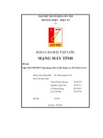 báo cáo bài tập lớn lập trình socket ứng dụng chia sẻ file dùng cơ chế client server