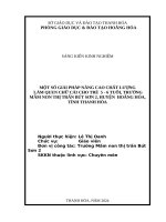 skkn cấp tỉnh một số giải pháp nâng cao chất lượng làm quen chữ cái cho trẻ 5 6 tuổi tại trường mầm non thị trấn bút sơn 2 huyện hoằng hóa tỉnh thanh hóa