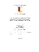 đồ án tốt nghiệp thiết kế điều khiển mppt cho hệ thống phát điện sức gió sử dụng bộ ước lượng tốc độ gió anfis và bộ điều khiển tối ưu thích nghi dựa trên bộ quan sát nhiễu