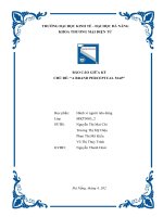 báo cáo giữa kỳ chủ đề a brand perceptual map