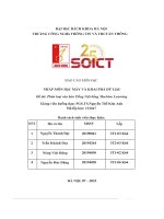 Báo Cáo Đề Tài Phân Loại Văn Bản Tiếng Việt Bằng Machine Learning.pdf