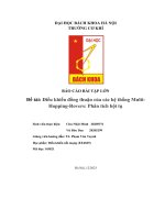 báo cáo bài tập lớn điều khiển đồng thuận của các hệ thống multihopping rovers phân tích hội tụ
