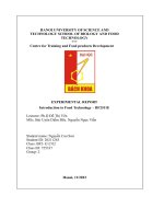 experimental report introduction to food technology bf2511e