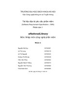 Tài Liệu Đặc Tả Yêu Cầu Phần Mềm (Software Requirement Specification – Srs) Enationallibrary.pdf