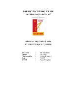 báo cáo lý thuyết mạch 1 báo cáo lý thuyết mạch 1