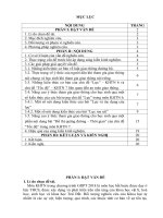 skkn cấp tỉnh nâng cao ý thức tham gia giao thông cho học sinh qua một số bài trong môn khoa học tự nhiên lớp 6 và 7