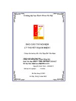 báo cáo thí nghiệm lý thuyết mạch điện i