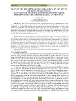 Hồ ngọc hoài     quản lý chi bảo hiểm xã hội   22 11 2021