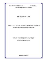 pháp luật dân sự về thuê mua nhà ở xã hội hình thành trong tương lai