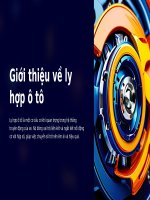 Bài giảng ly hợp Ô tô