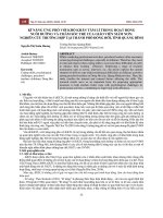 KĨ NĂNG ỨNG PHÓ VỚI KHÓ KHĂN TÂM LÍ TRONG HOẠT ĐỘNG NUÔI DƯỠNG VÀ CHĂM SÓC TRẺ CỦA GIÁO VIÊN MẦM NON: NGHIÊN CỨU TRƯỜNG HỢP TẠI THÀNH PHỐ ĐỒNG HỚI, TỈNH QUẢNG BÌNH
