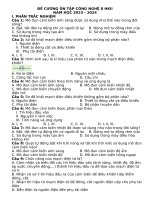 đề cương ôn tập cn8 hkii 23 24