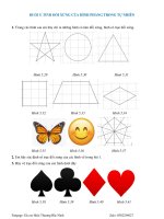 buổi 5 tính đối xứng của hình phẳng trong tự nhiên