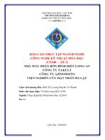 Báo Cáo Thực Tập Ngành Nghề Công Nghệ Kỹ Thuật Hóa Học Nhà Máy Phân Bón Bình Điền Long An Công Ty Yakult Công Ty Ajinomoto Viện Nghiên Cứu Hạt Nhân Đà Lạt.pdf