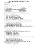 Đề cương  Địa 11ck2  hs học