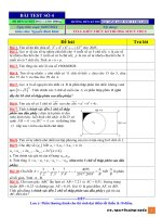 thcs bài test đợt 4 hs