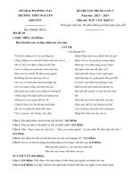 văn 11 mđ 01 kttt lần 5