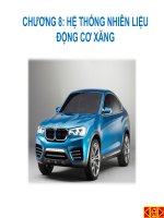 Chuong 8  he thong nhien lieu dong co xang