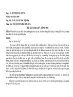 Phân tích các quan Điểm tiếp cận trong dạy học hiện Đại và chỉ ra những Điểm chung và những Điểm riêng của từng quan Điểm khi tiếp cận quá trình dạy học