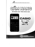 Hướng dẫn sử dụng máy tính cầm tay casio fx-880BTG