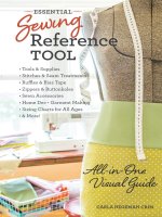 Essential sewing reference tool - Sách hướng dẫn sử dụng một số công cụ trong may vá