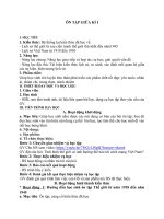 sử 9 kntt ôn tập giữa kì i