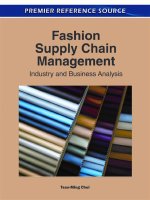 fashion supply chain management - tài liệu ngành may thời trang