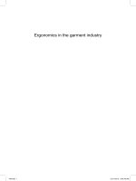 Ergonomics in the garment industry