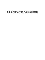 81  the dictionary of fashion history