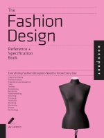 The fashion design reference  specification book everything fashion designers need to know every day