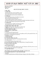 giáo án dạy thêm nv10 hki cánh diều 1