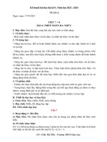 đại số tuần 4