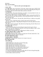 đại số tuần 18