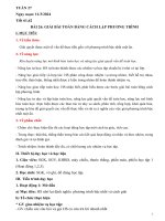 đại số tuần 27