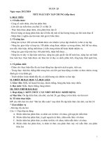 đại số tuần 25