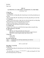 đại số tuần 8