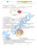 đề 9 ôn thi tnthpt