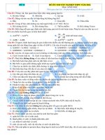 đề 10 ôn thi tnthpt