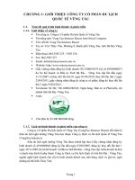 [LUẬN VĂN TỐT NGHIỆP] PHÂN TÍCH TÌNH HÌNH TÀI CHÍNH  CÔNG TY CỔ PHẦN DU LỊCH  QUỐC TẾ VŨNG TÀU