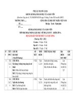 kế hoạch dạy học của giáo viên ppct phụ lục 3 cv 5512 môn mĩ thuật lớp 6 7 8 9 sách kết nối tri thức với cuộc sống