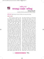 bài nlxh mẫu niem tin trong cs